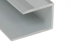 Profil de finition 16-20 mm - Série de finition aluminium