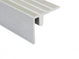 Perfil base de escada alumínio 25mm