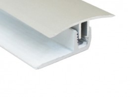Perfil de transição 34 mm - Série aluminio c/base PVC