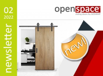 GOSIMAT |  New Sliding Door Systems by OPENSPACE!